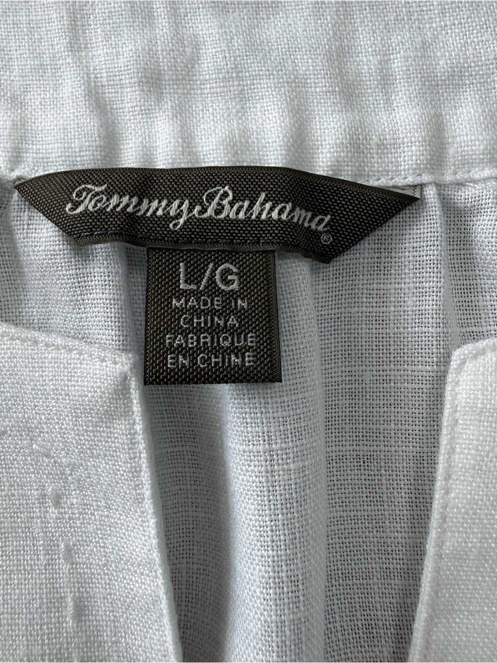 Tommy Bahama Women’s 100% Linen Sleeveless Shift Dress White Size L - Picture 9 of 10
